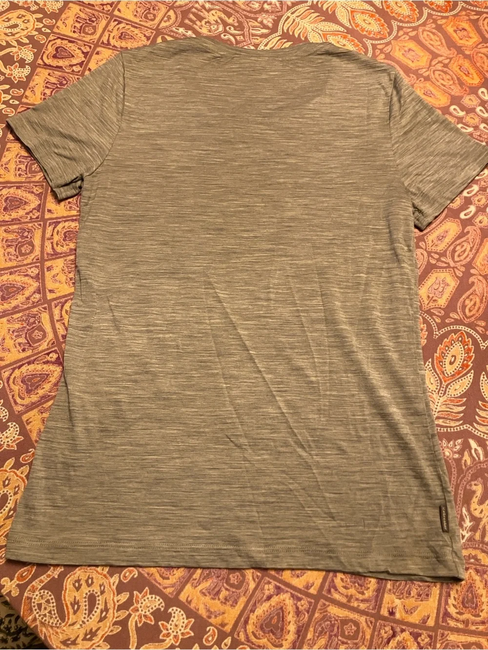 Icebreaker Gray Tech Lite Trailhead Graphic Tee - Picture 5 of 5